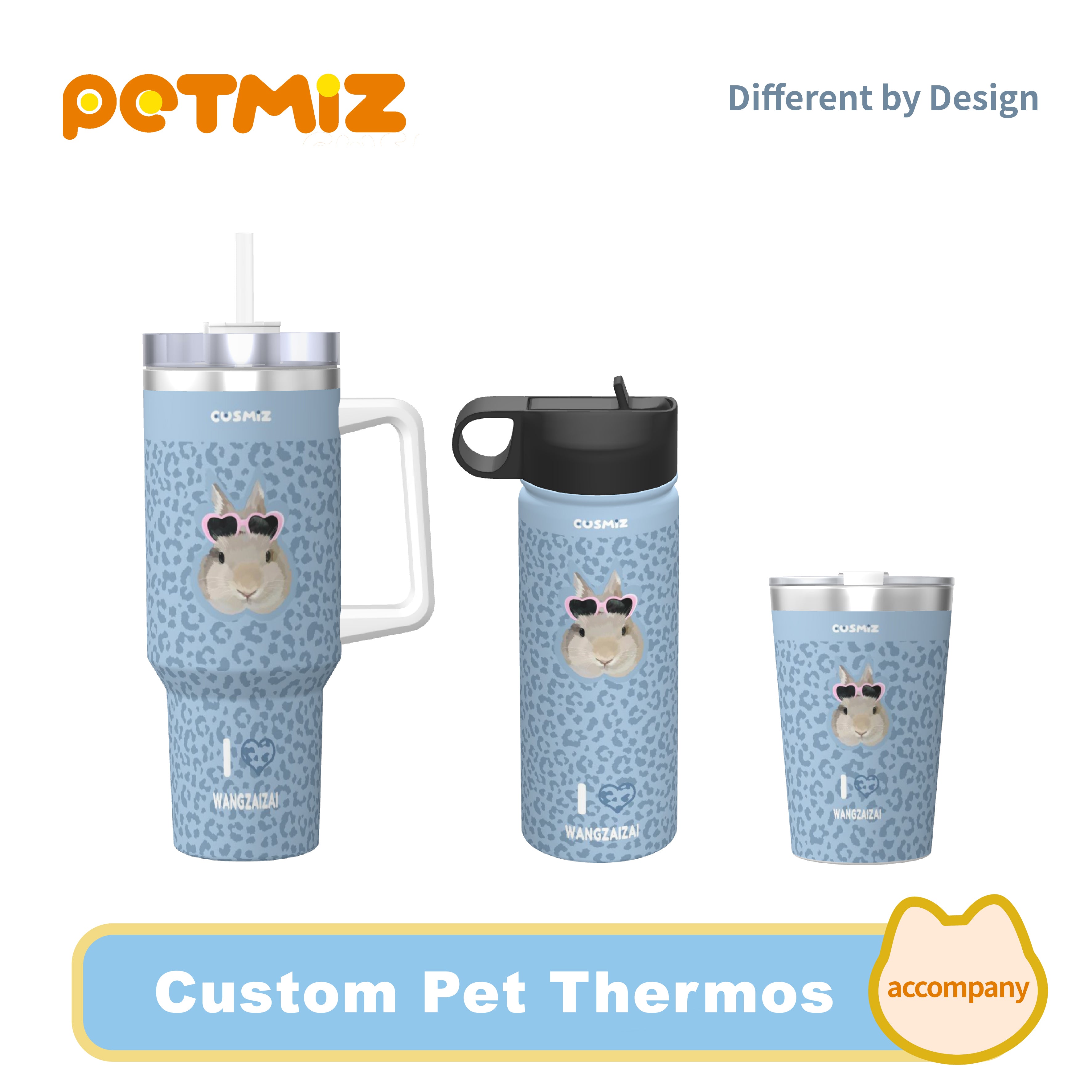 PETMIZ Original Design Thermos Mug