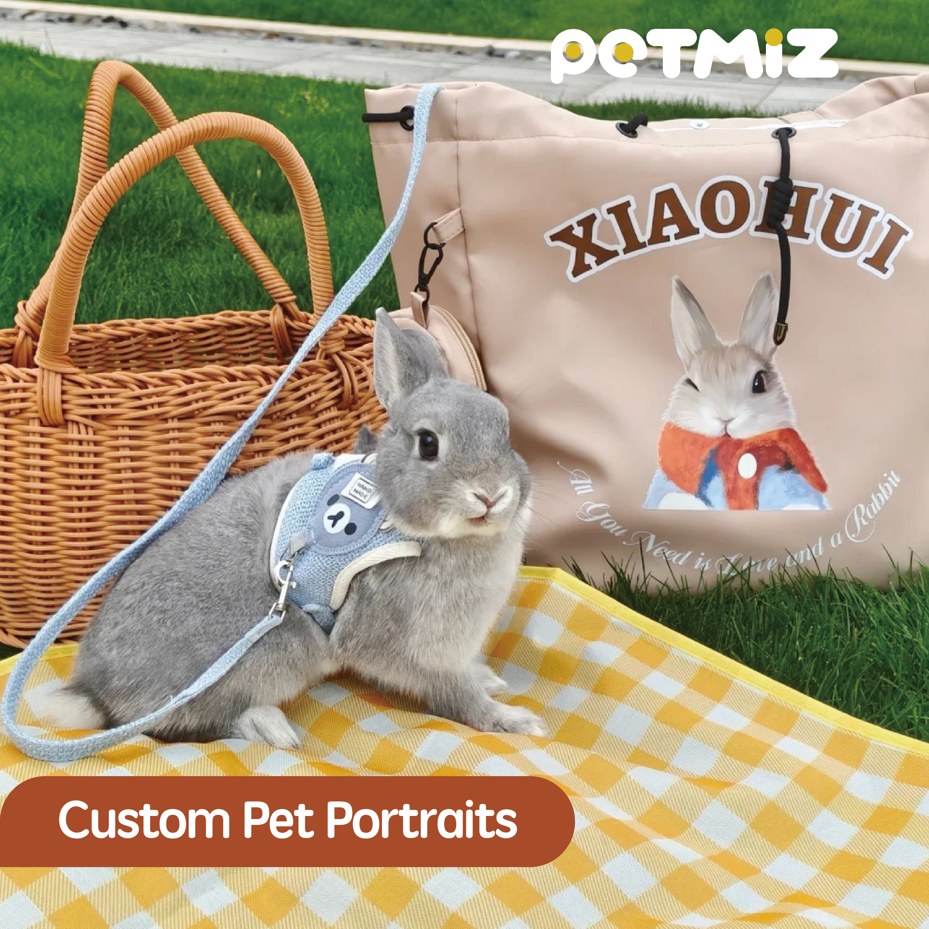 PETMIZ Original Design Tote Bag