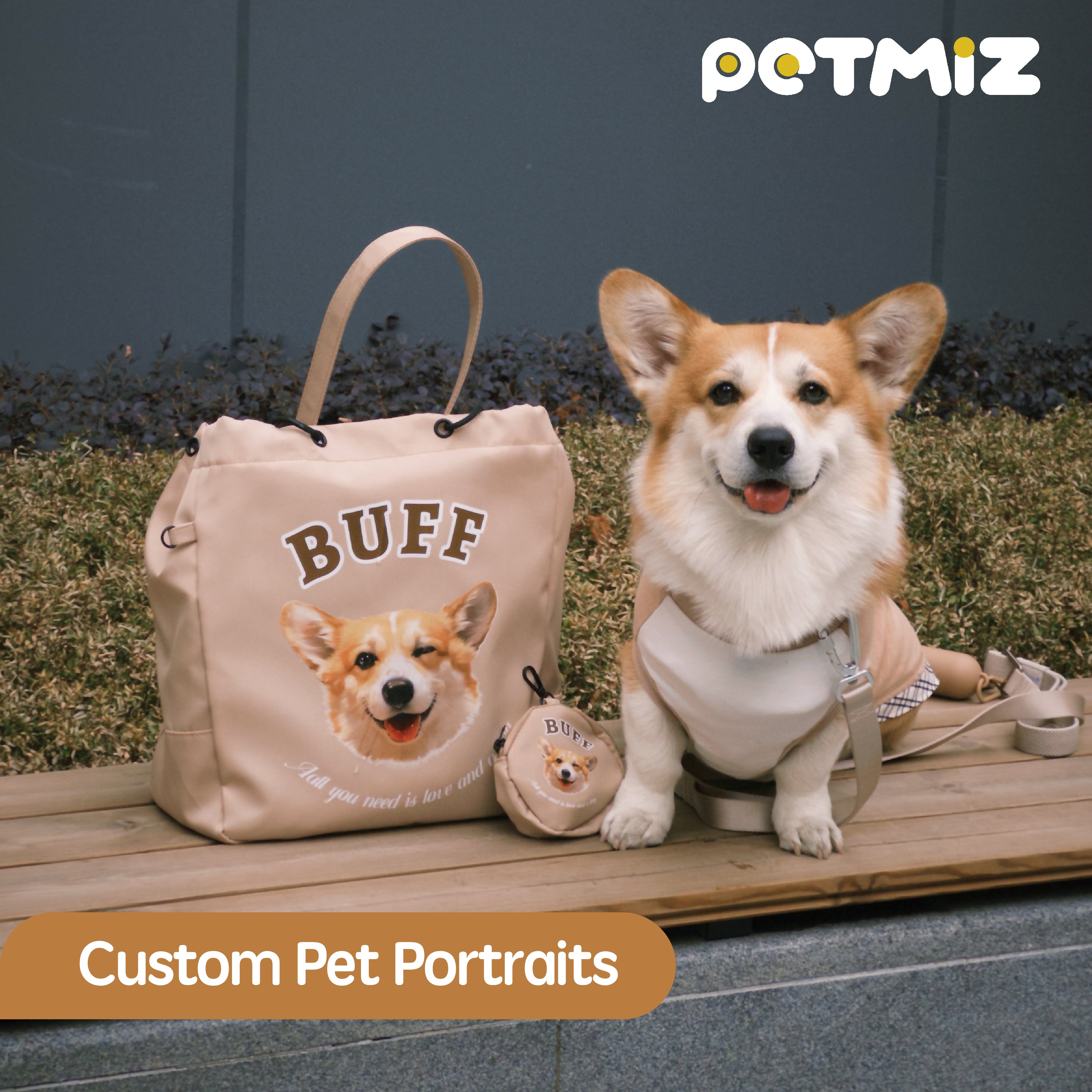 PETMIZ Original Design Tote Bag