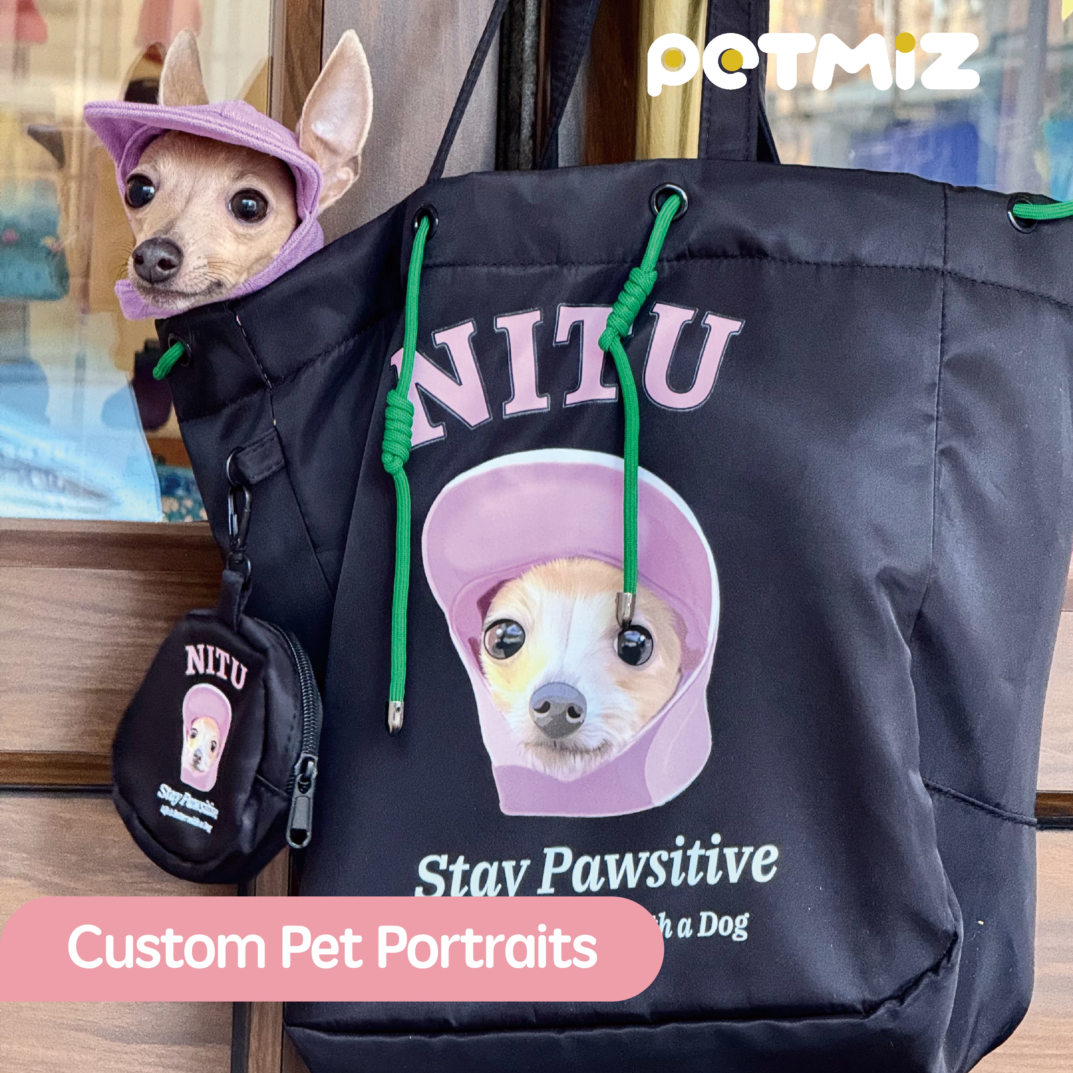PETMIZ Original Design Tote Bag