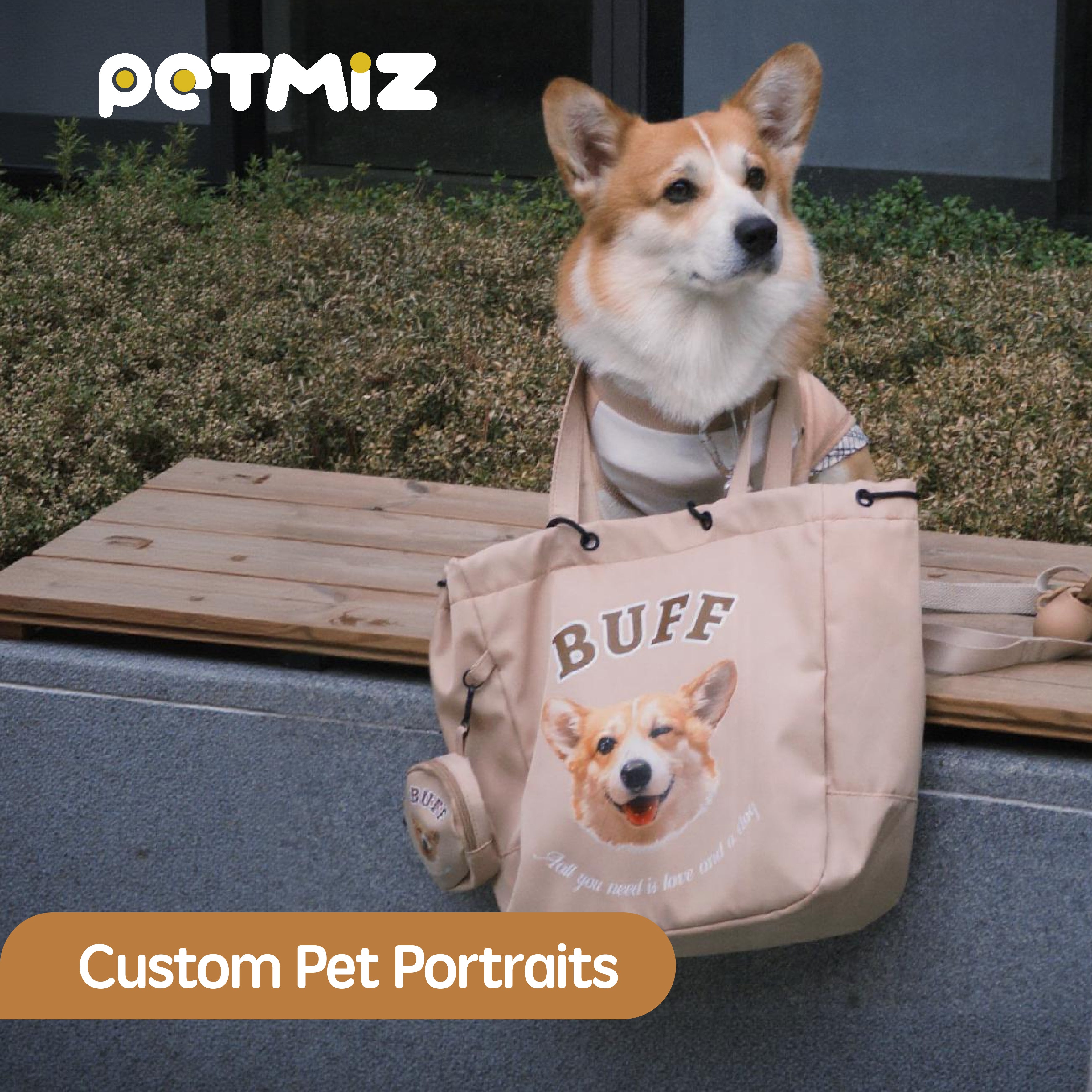 PETMIZ Original Design Tote Bag