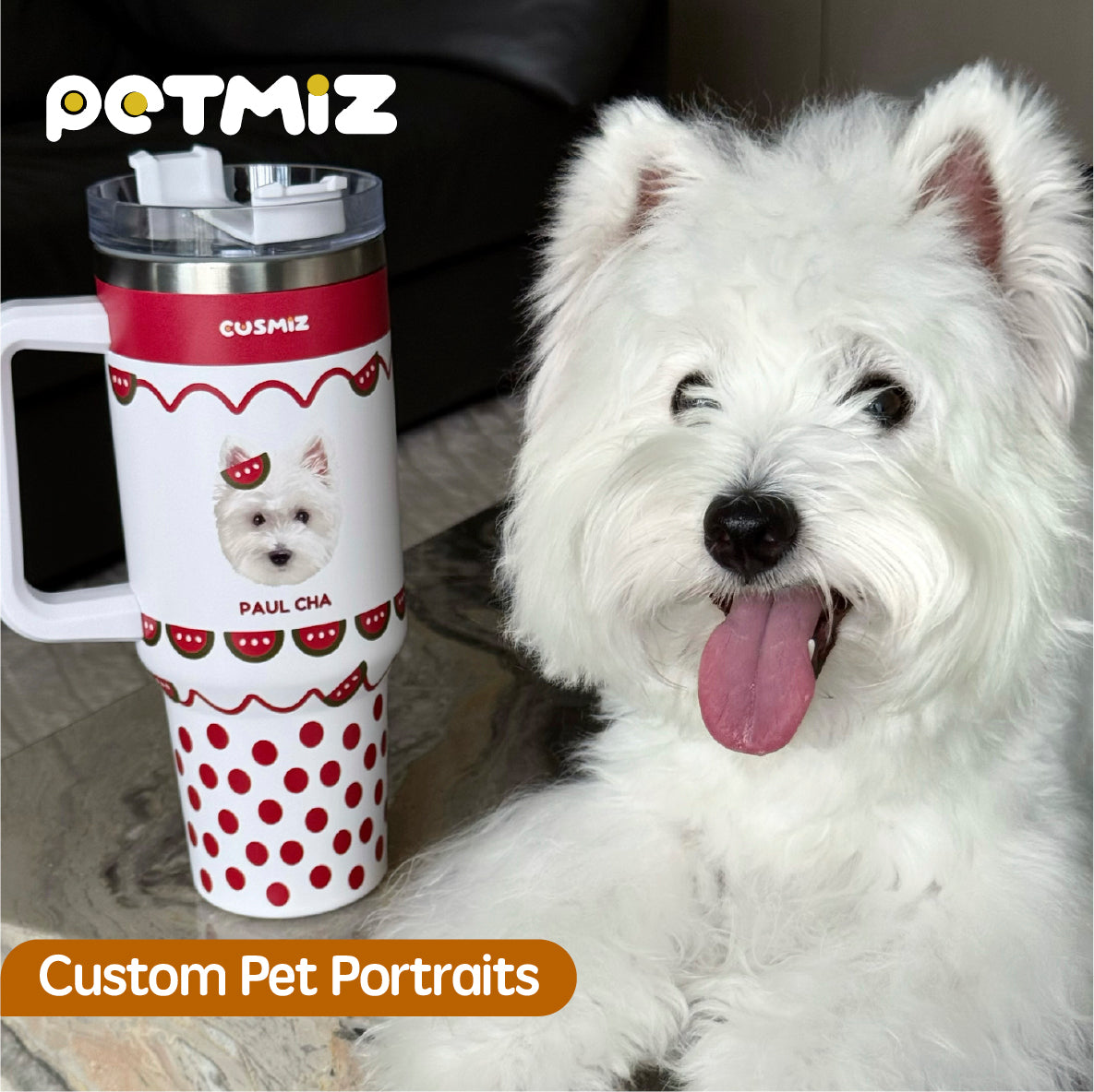 PETMIZ Original Design Thermos Mug