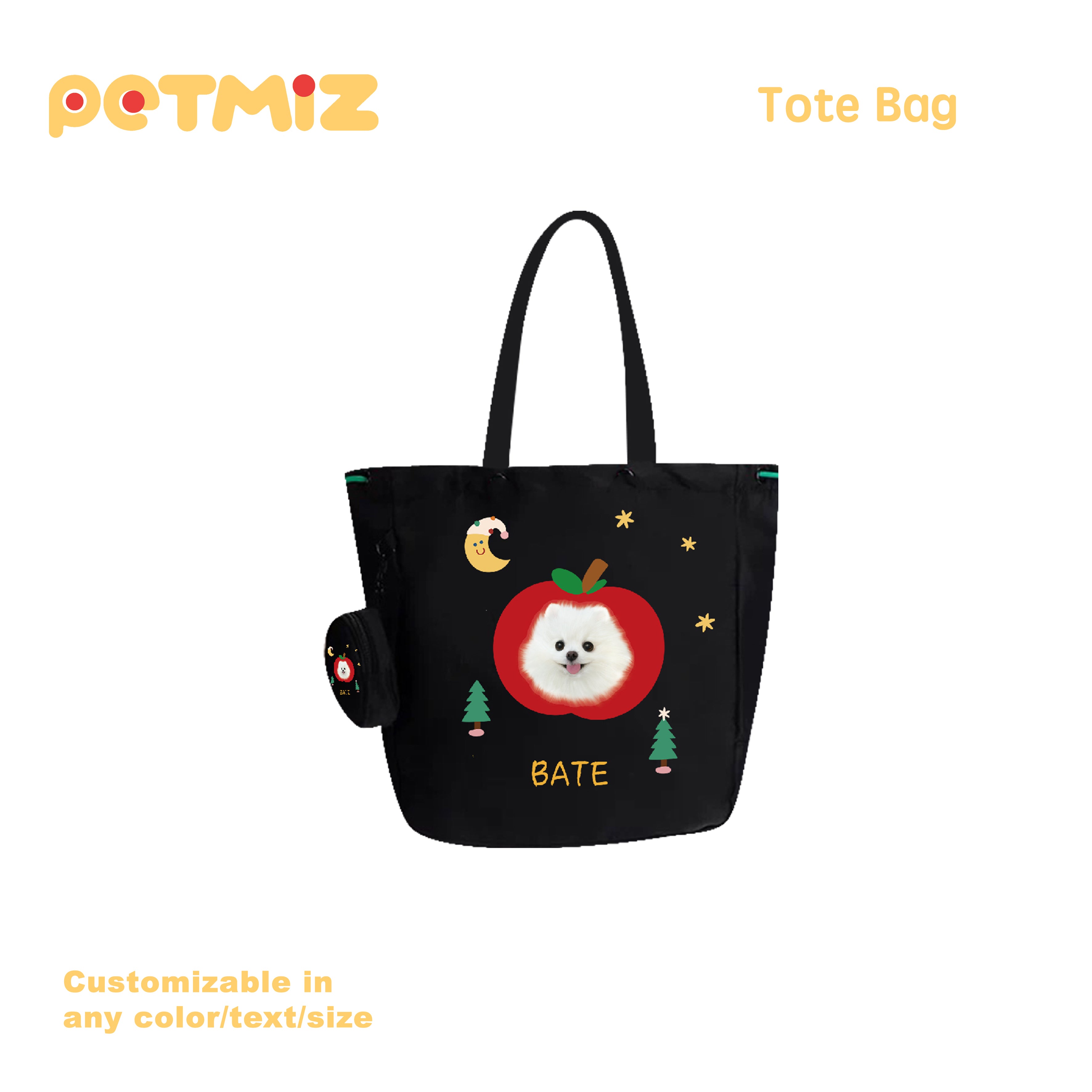 PETMIZ Pet Portrait Tote Bag