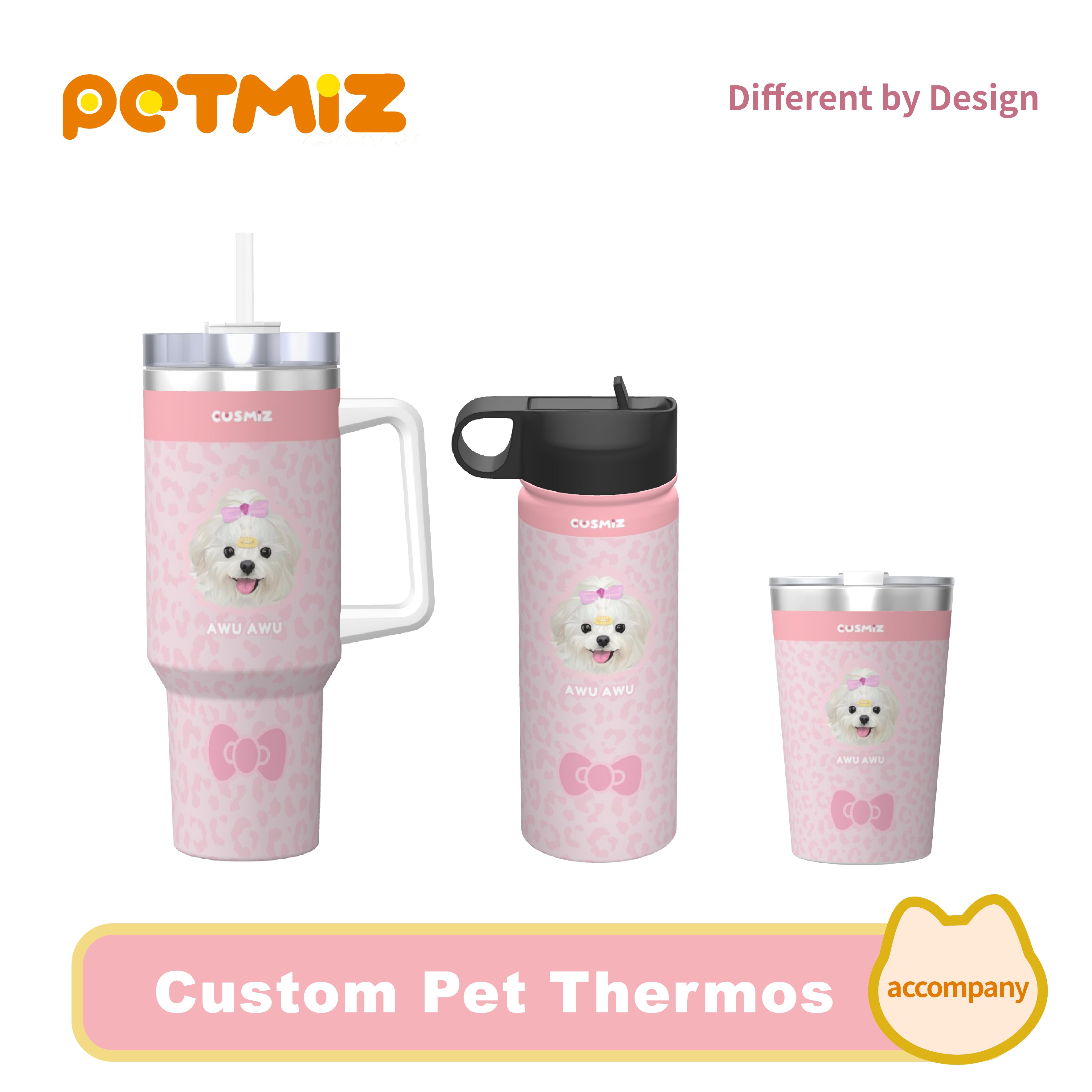 PETMIZ Original Design Thermos Mug