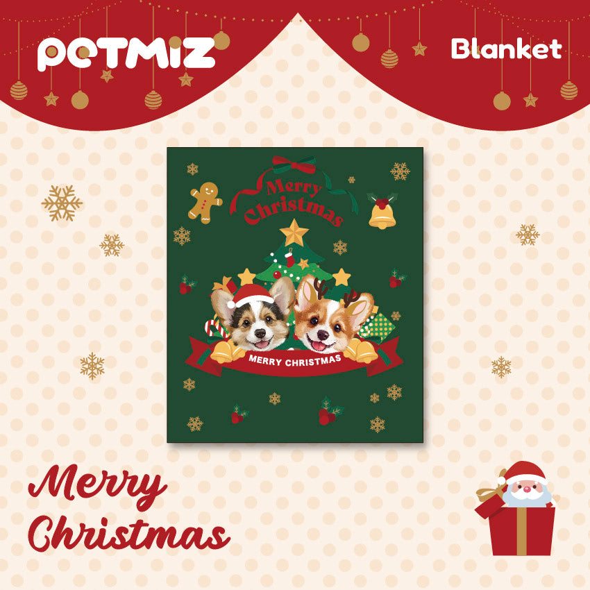 PETMIZ Original Design Flannel Blanket