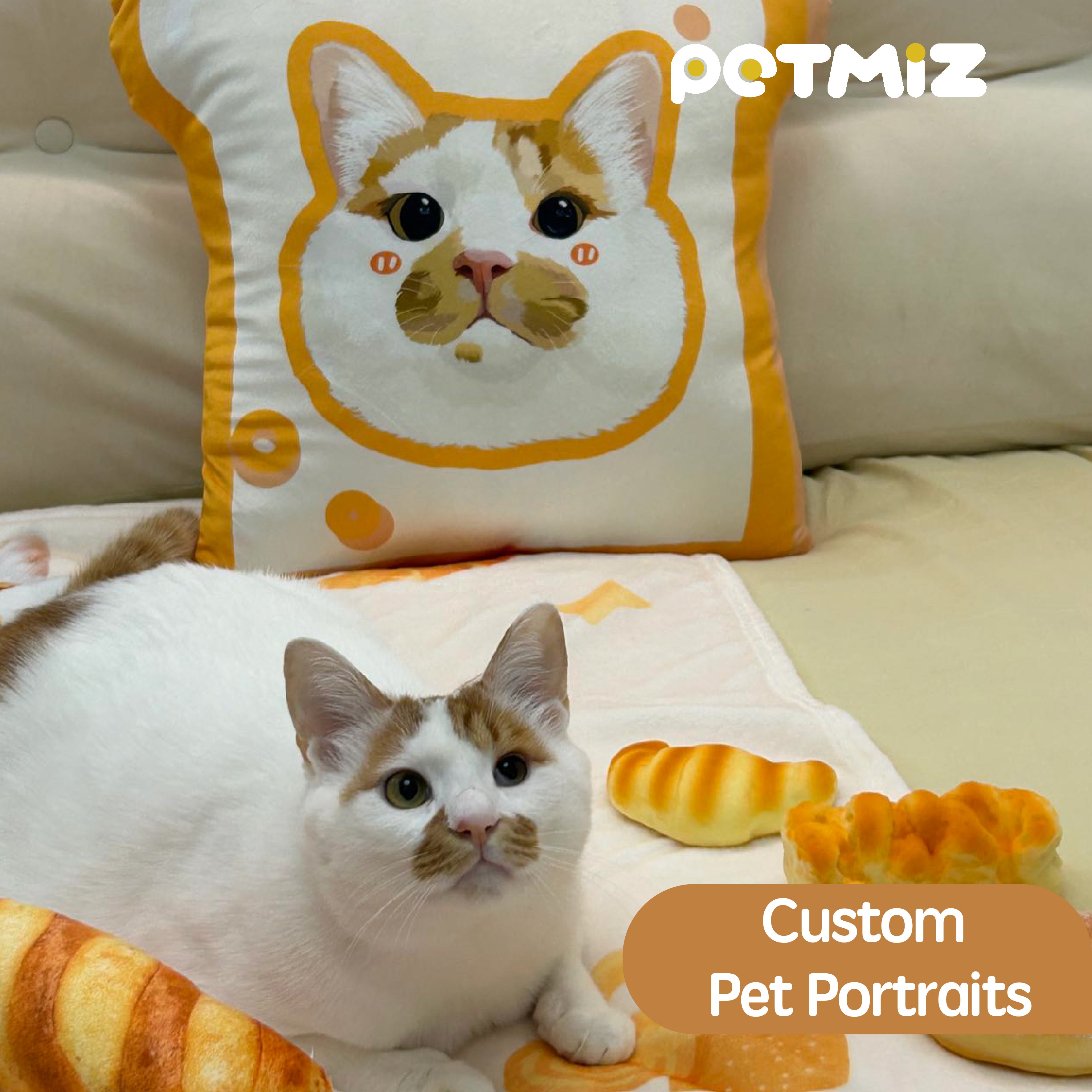 PETMIZ Original Design Pillow
