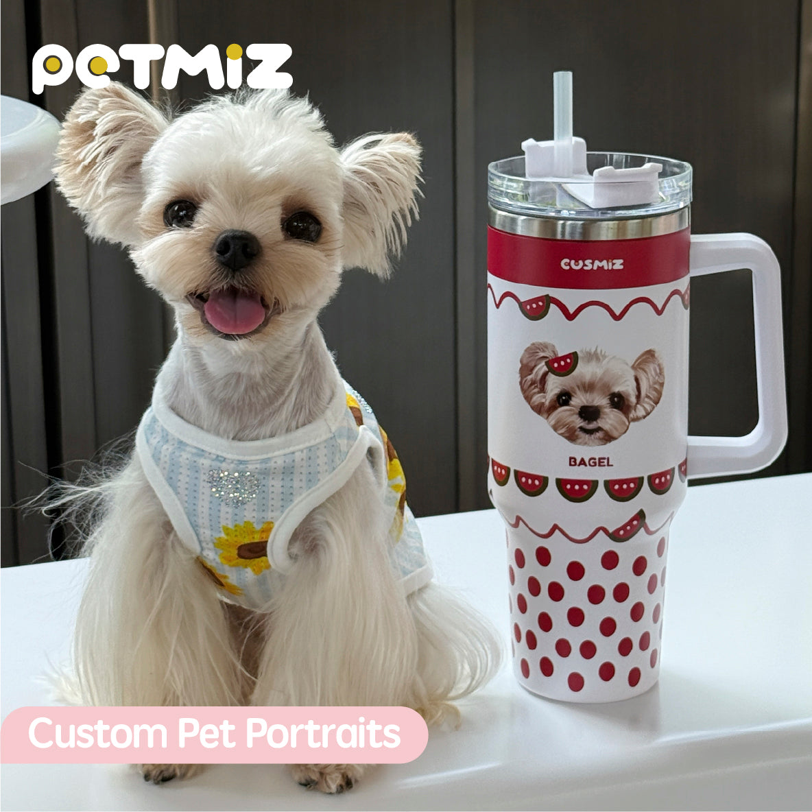 PETMIZ Original Design Thermos Mug