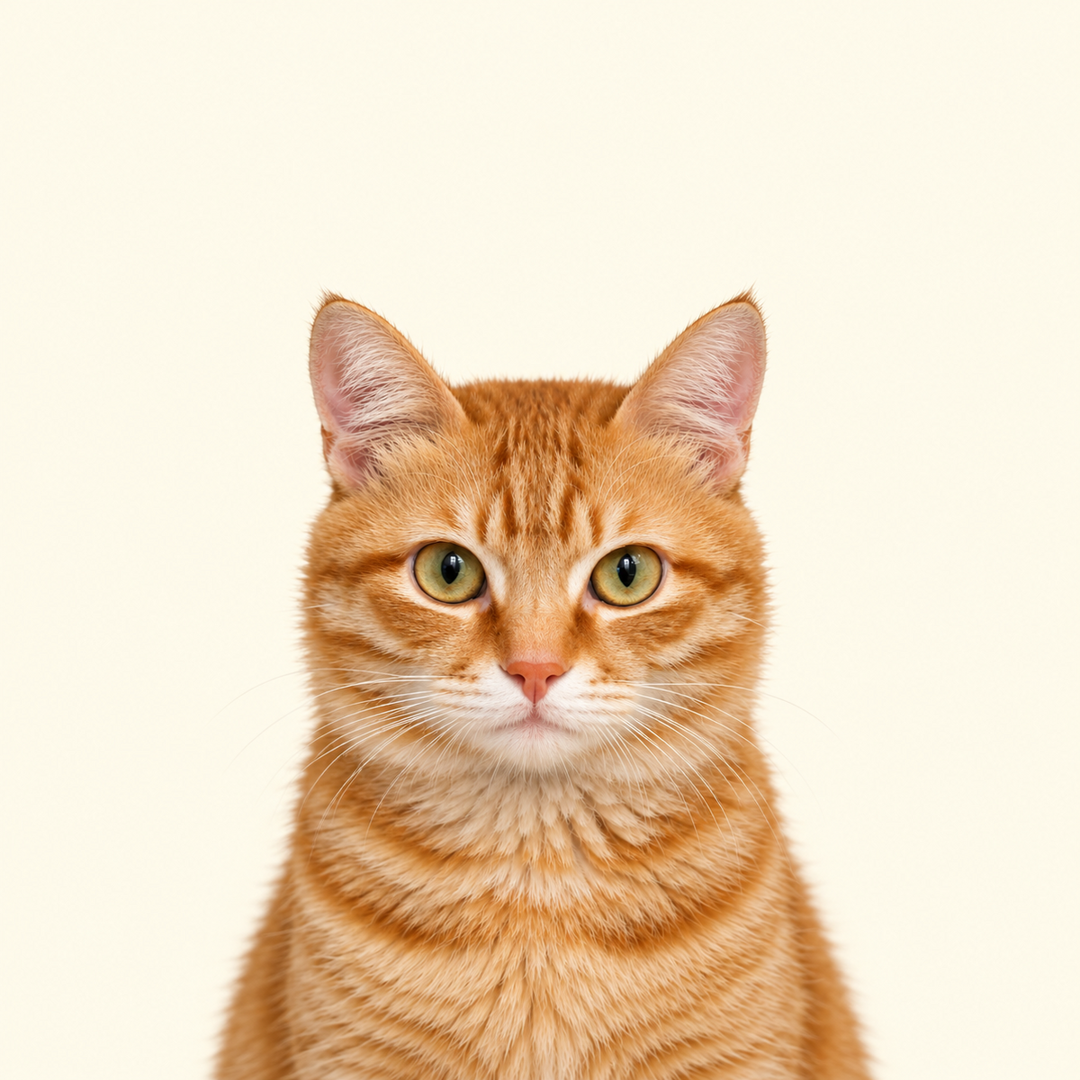 Orange tabby cat 
