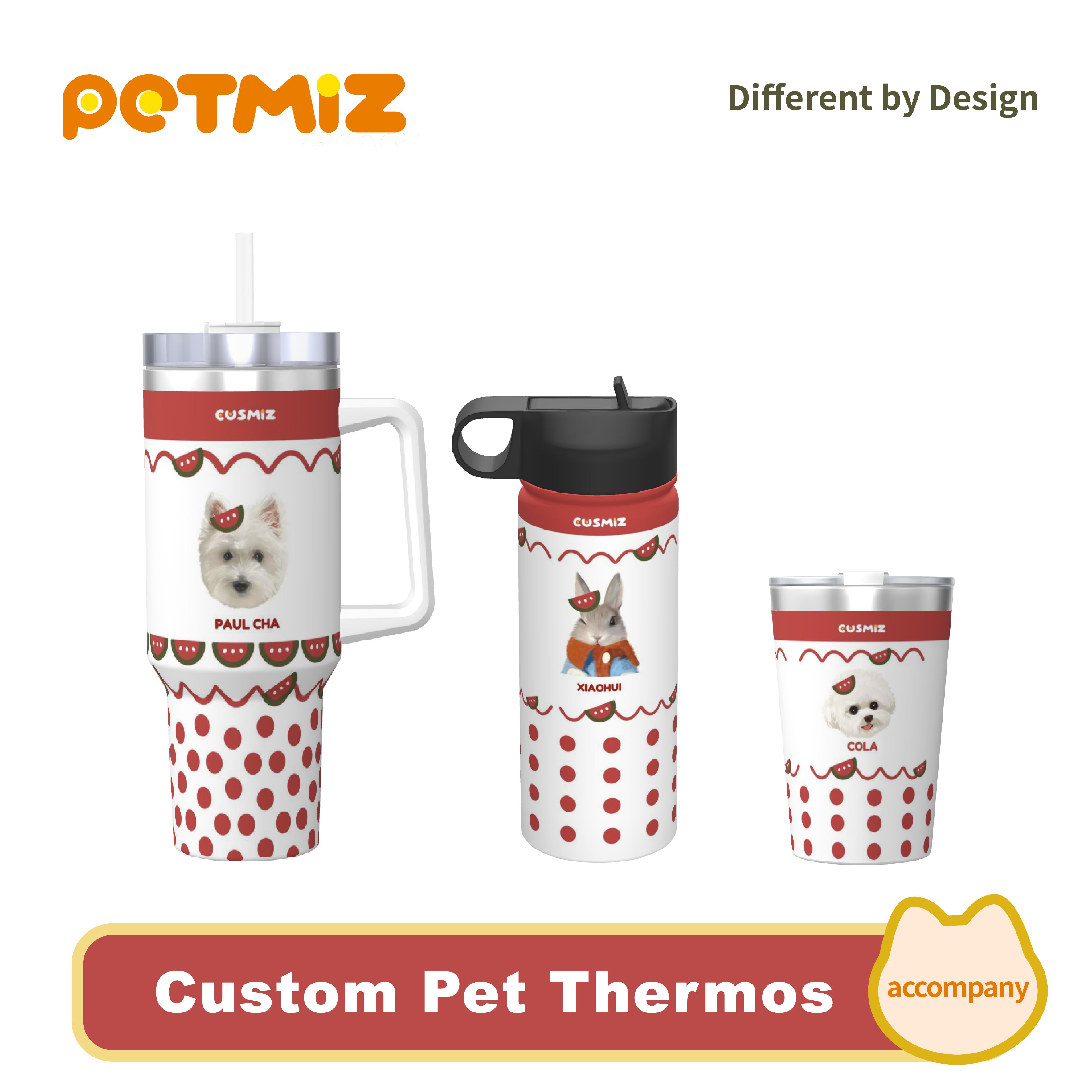 PETMIZ Original Design Thermos Mug
