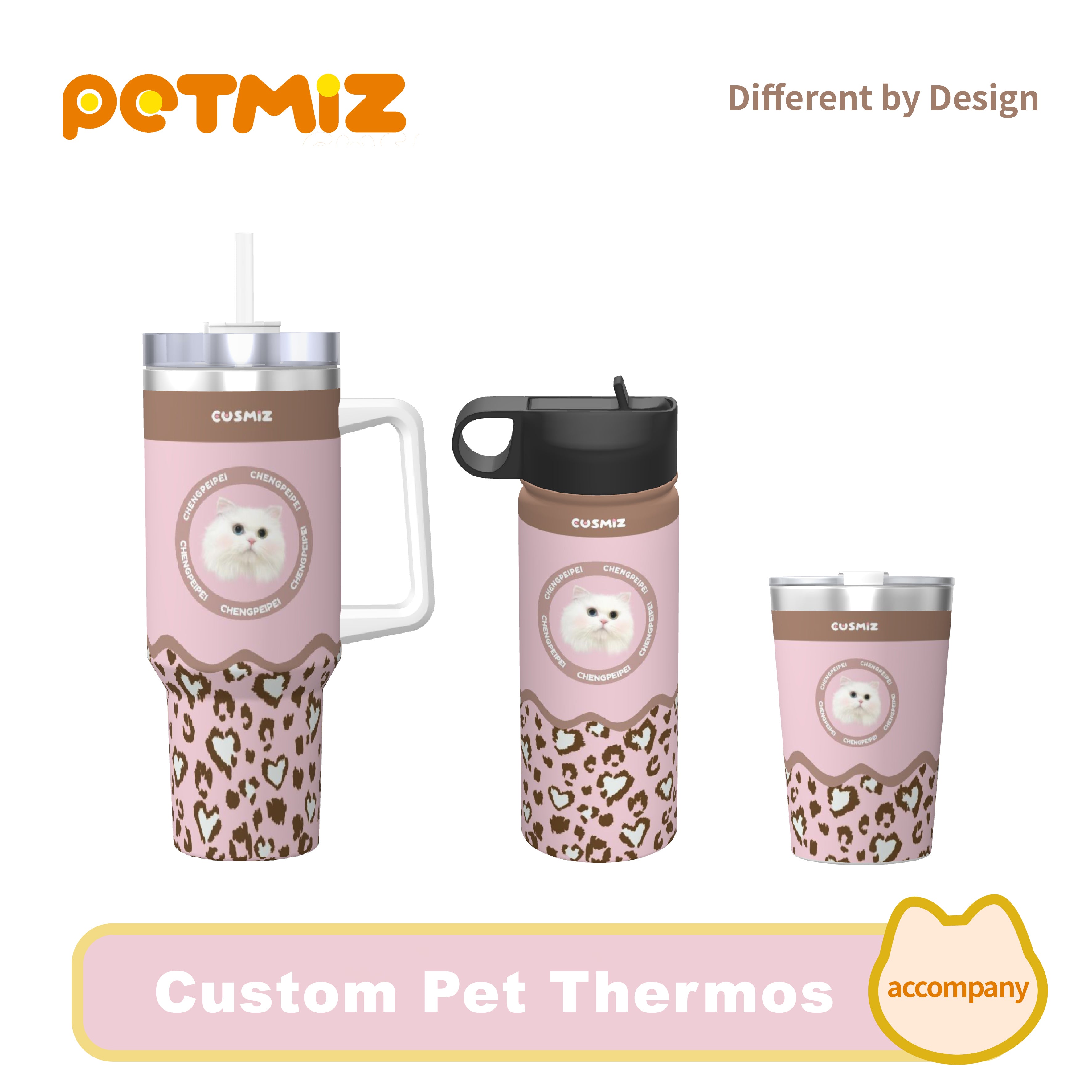 PETMIZ Original Design Thermos Mug